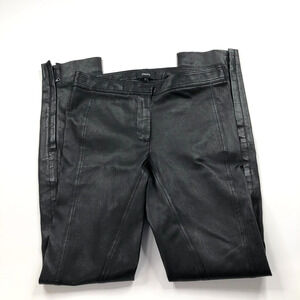 Theory 100% Lamb Leather 00 (Fit 27W 29L) Bristol Riding Pant Low Rise HRJ